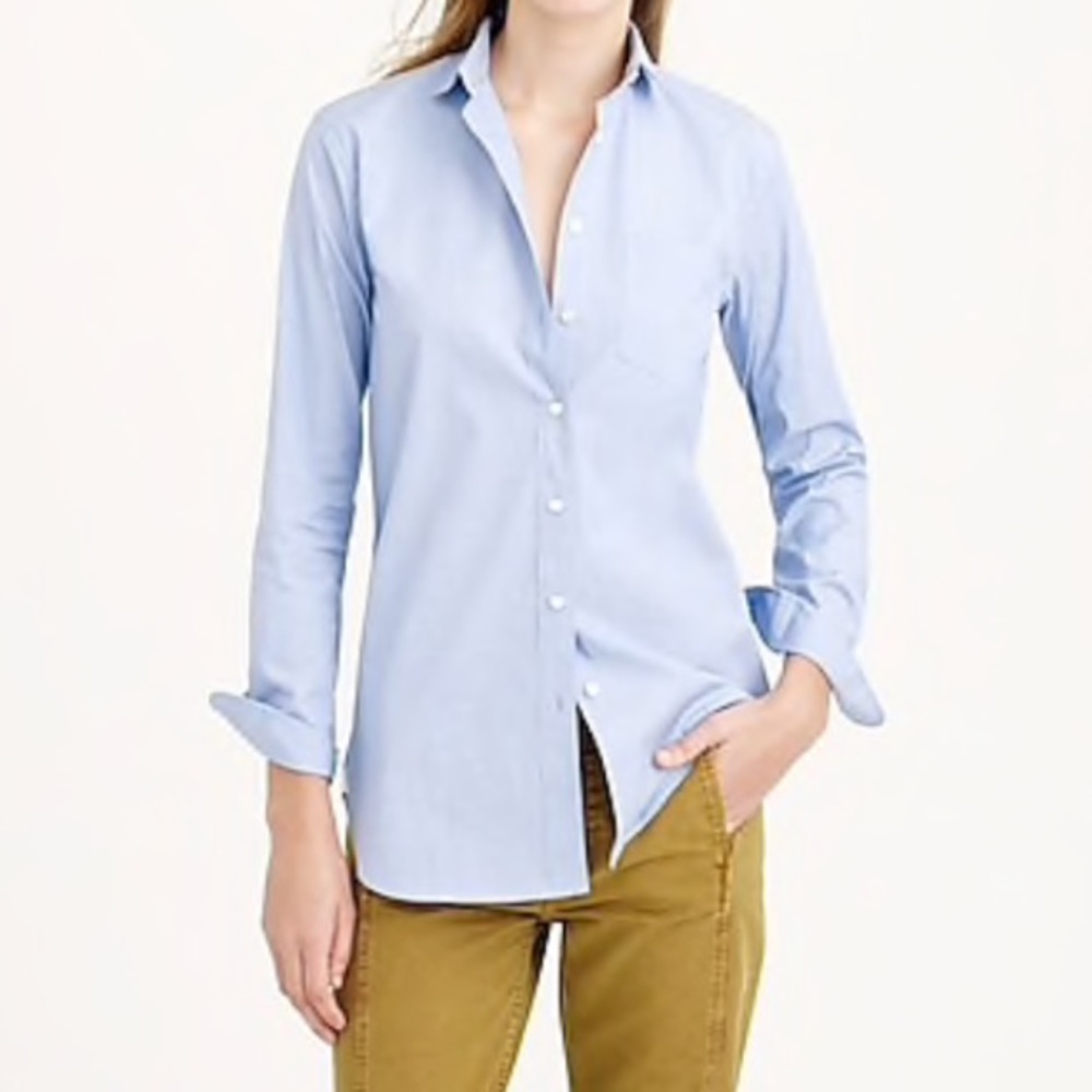J. Crew End-on-End long shirt - Sz 6